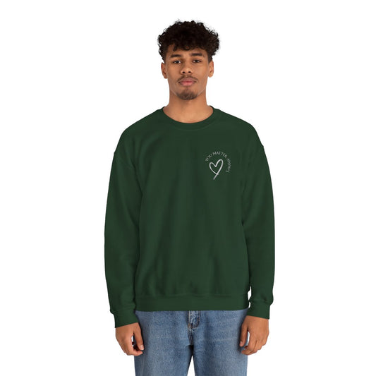 Crewneck: "What is Grief, if not Love Persevering?"