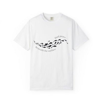 T-Shirt: Find Peace Beneath The Surface-Fish
