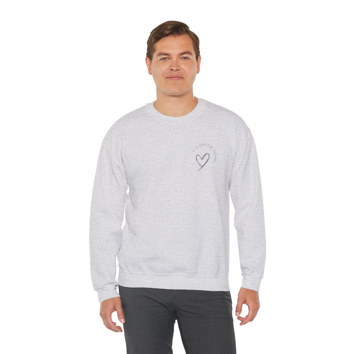 Crewneck: "What is Grief, if not Love Persevering?"
