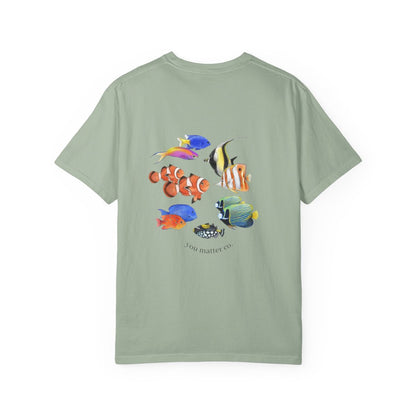 T-Shirt: Find Peace Beneath The Surface-Fish