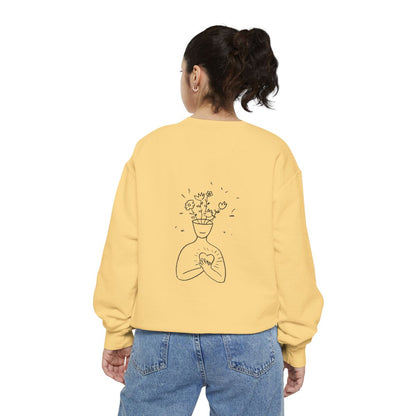 Crewneck: Mental Health Image-Love Yourself