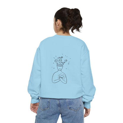 Crewneck: Mental Health Image-Love Yourself