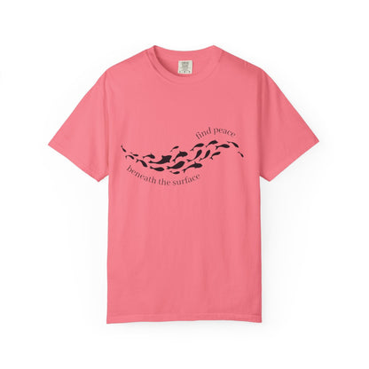 T-Shirt: Find Peace Beneath The Surface-Fish
