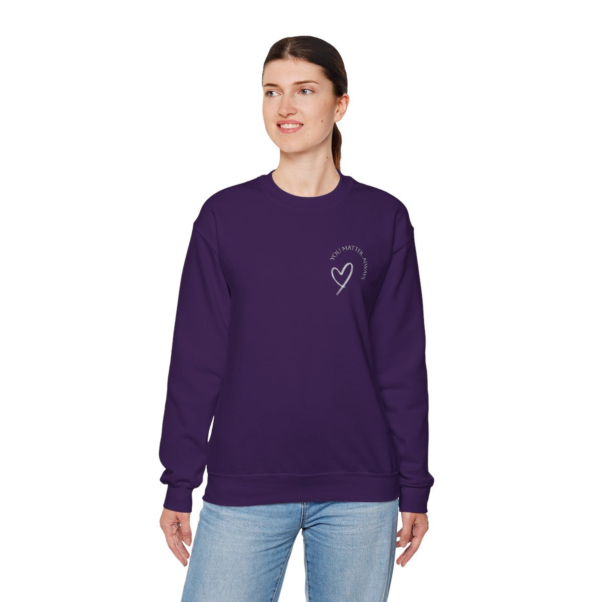 Crewneck: "What is Grief, if not Love Persevering?"