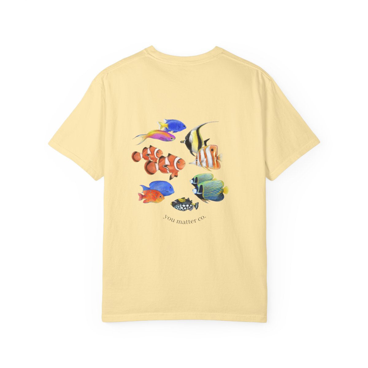 T-Shirt: Find Peace Beneath The Surface-Fish
