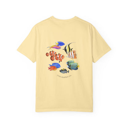 T-Shirt: Find Peace Beneath The Surface-Fish