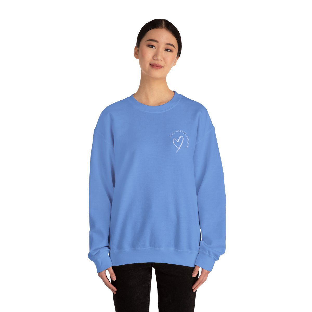 Crewneck: "What is Grief, if not Love Persevering?"
