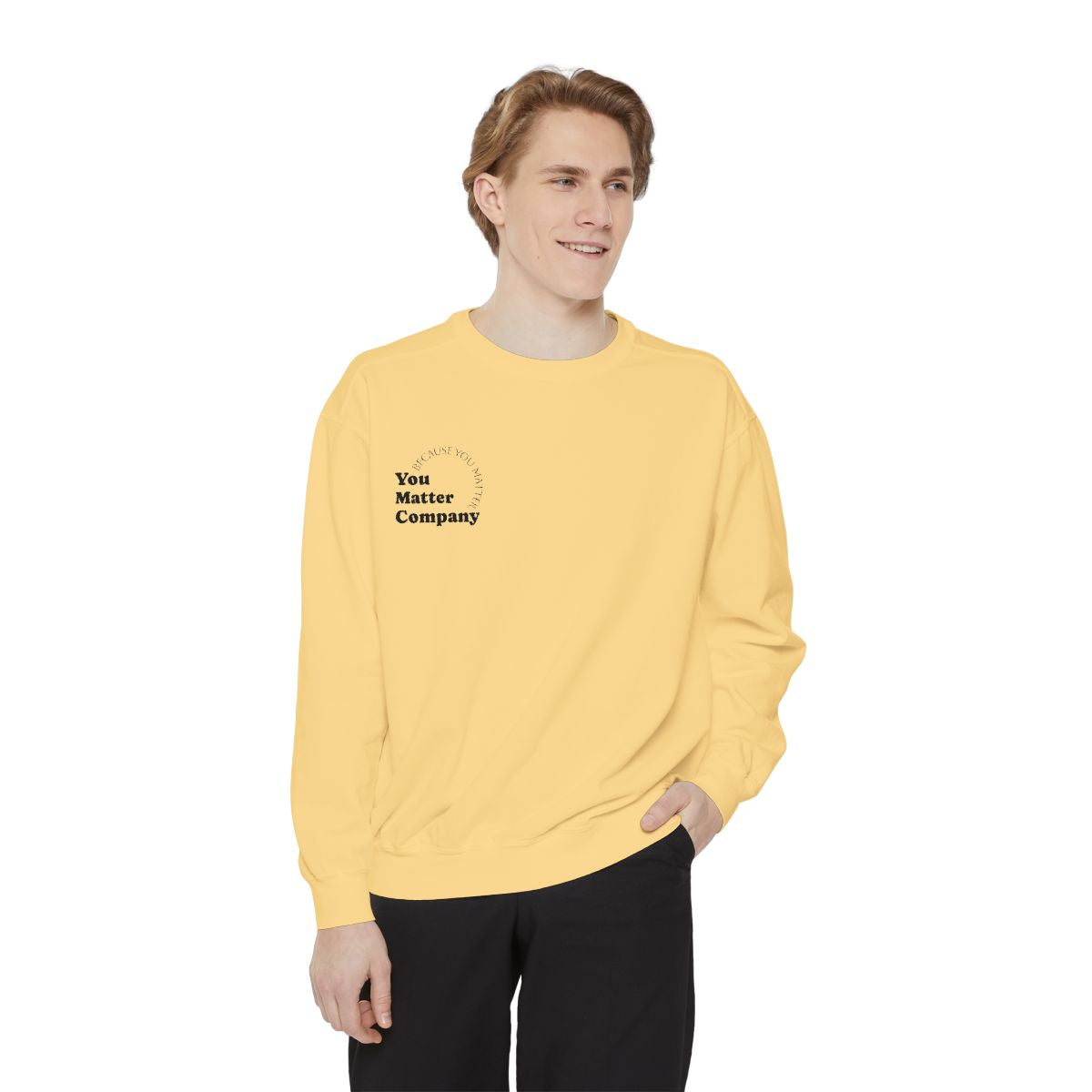 Crewneck: Mental Health Image-Love Yourself