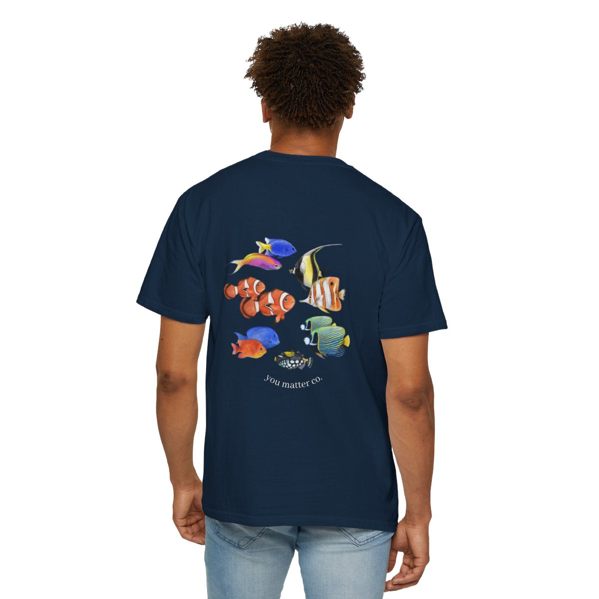 T-Shirt: Find Peace Beneath The Surface-Fish