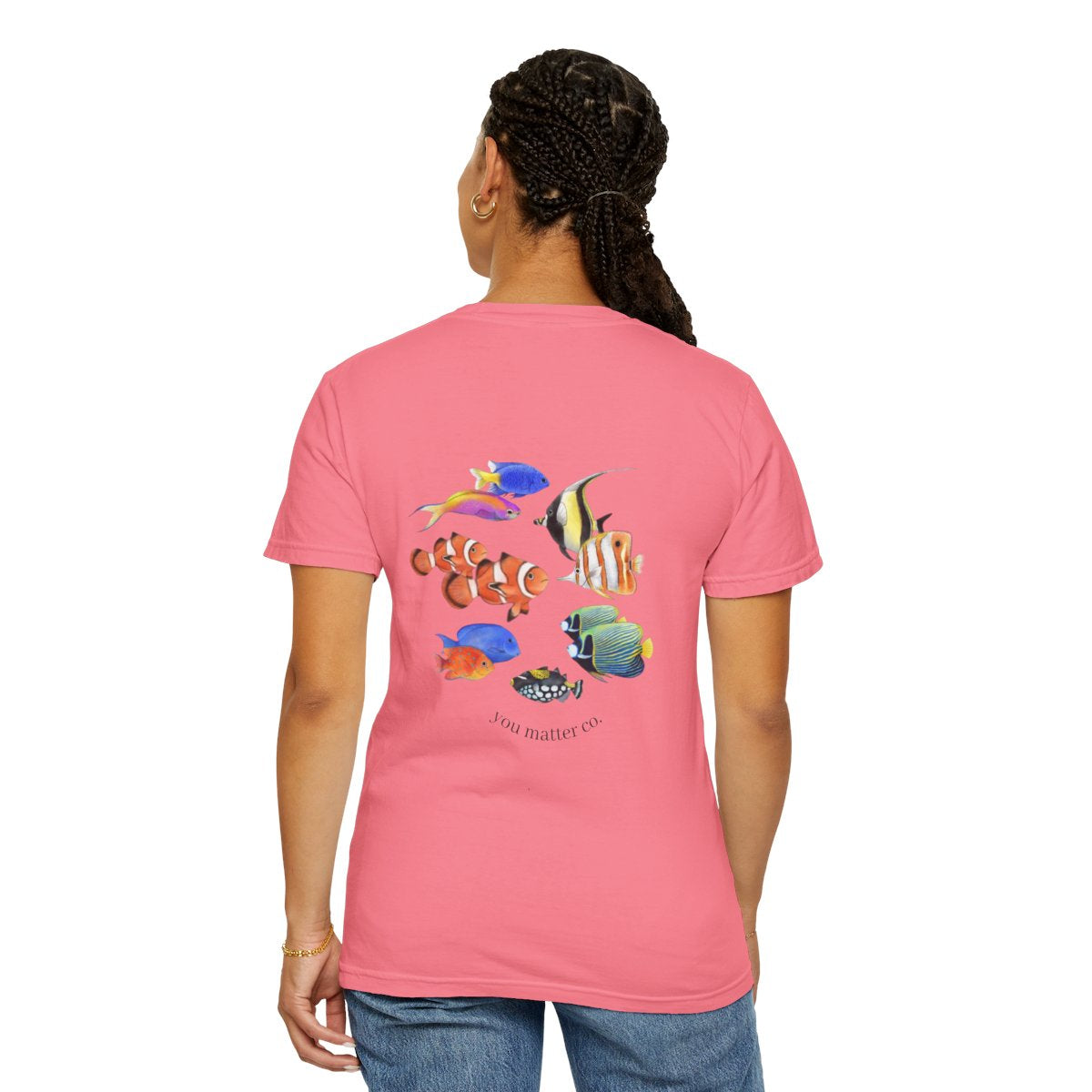 T-Shirt: Find Peace Beneath The Surface-Fish