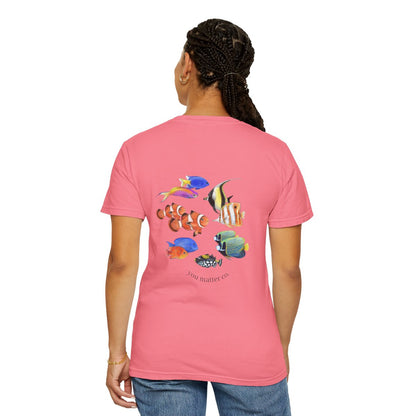T-Shirt: Find Peace Beneath The Surface-Fish