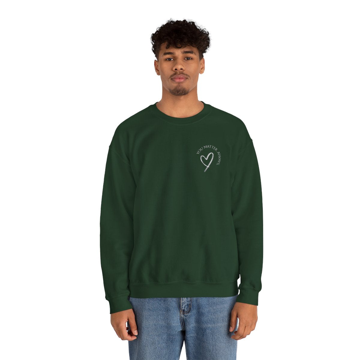 Crewneck: "What is Grief, if not Love Persevering?"