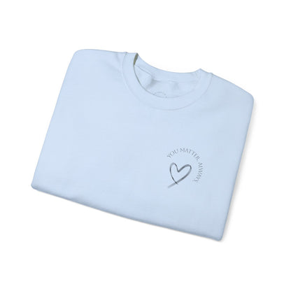 Crewneck: "What is Grief, if not Love Persevering?"