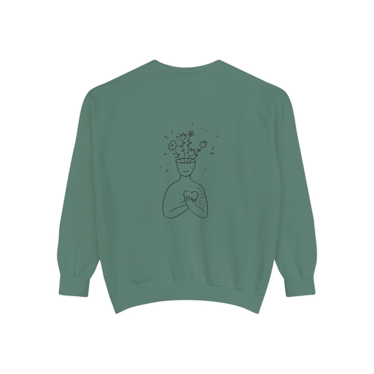 Crewneck: Mental Health Image-Love Yourself