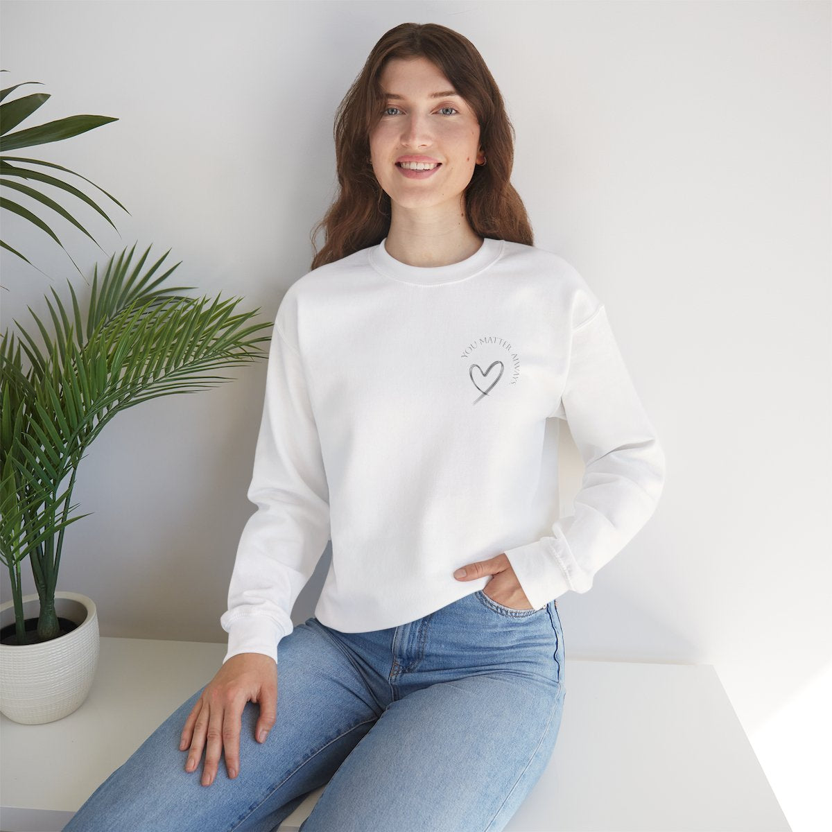 Crewneck: "What is Grief, if not Love Persevering?"