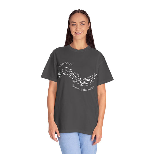 T-Shirt: Find Peace Beneath The Surface-Fish