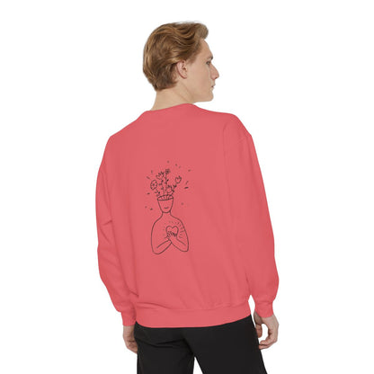 Crewneck: Mental Health Image-Love Yourself