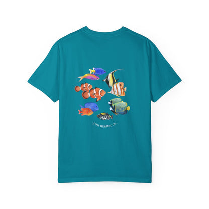 T-Shirt: Find Peace Beneath The Surface-Fish