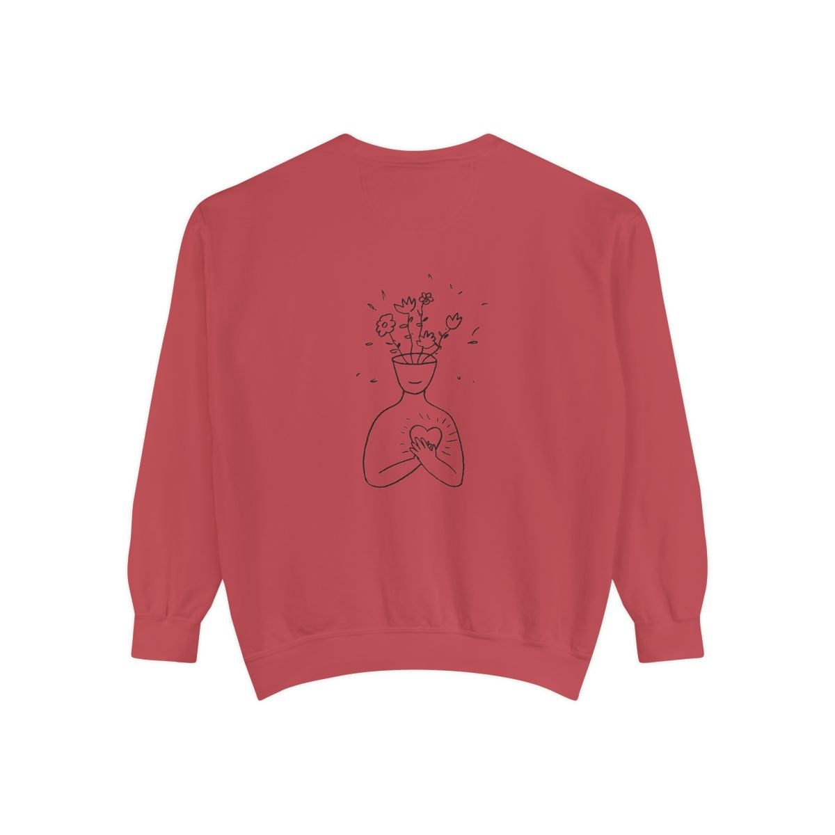 Crewneck: Mental Health Image-Love Yourself