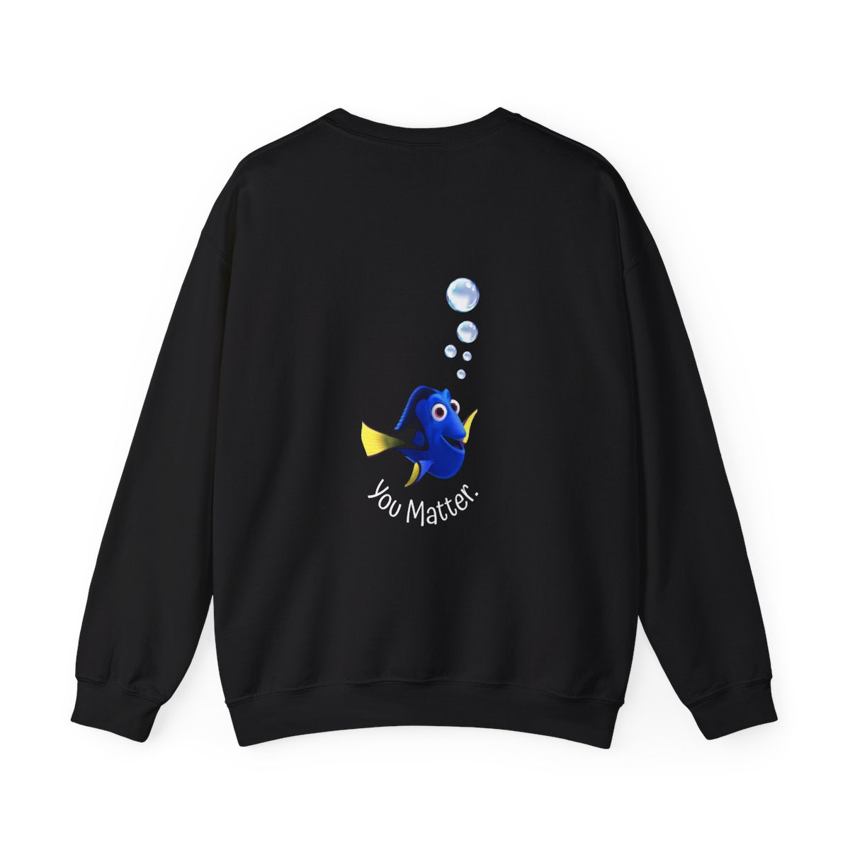 Crewneck: Just Keep Swimming-Fish