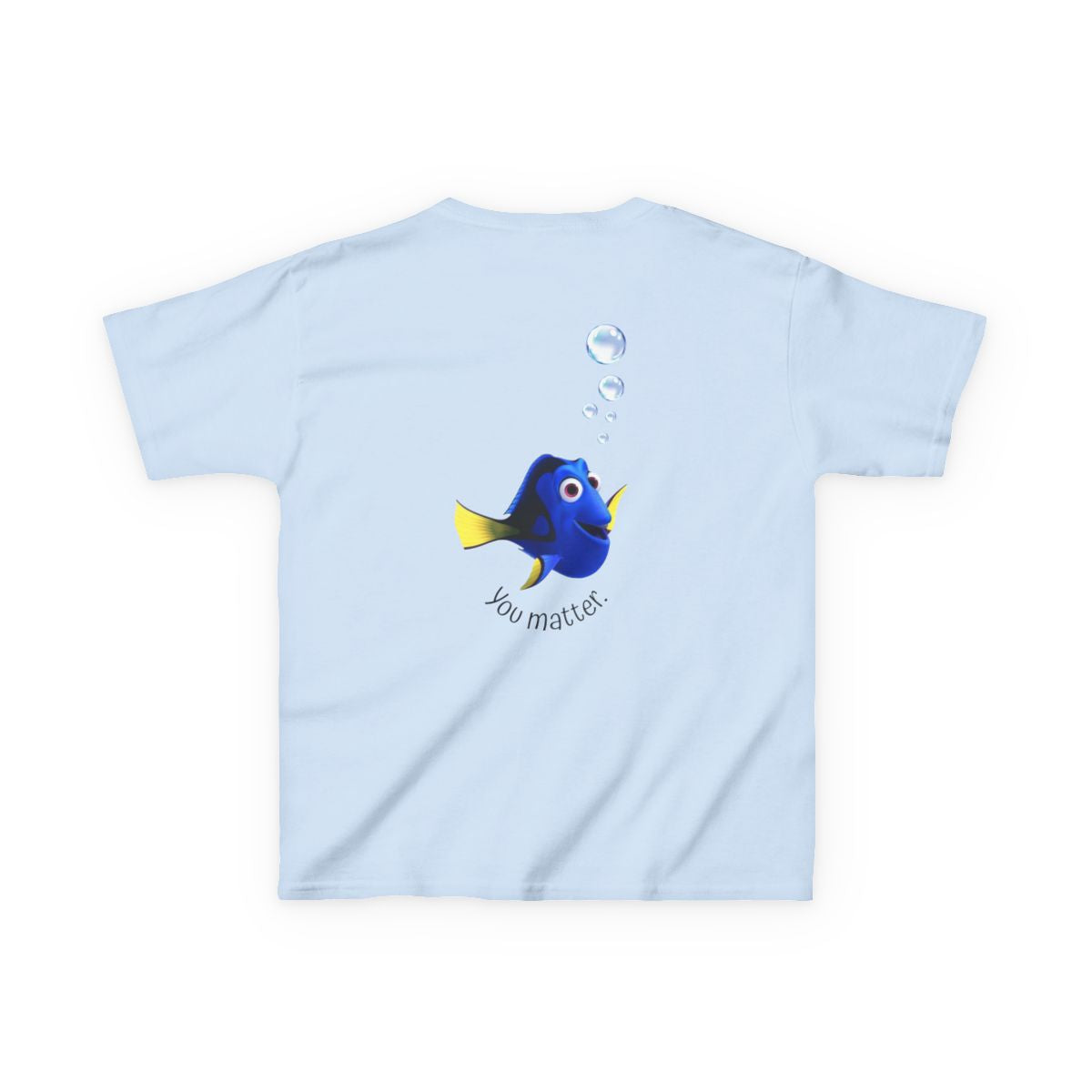Kids T-Shirt: Just Keep Swimming-Fish