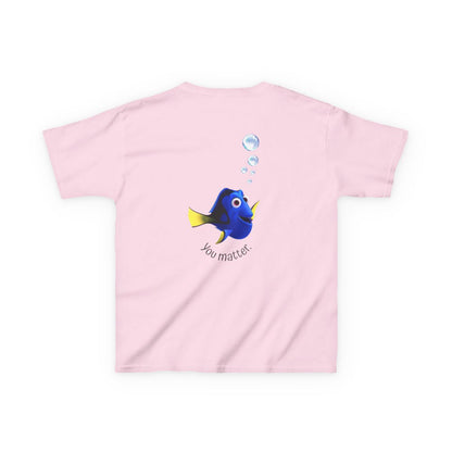Kids T-Shirt: Just Keep Swimming-Fish