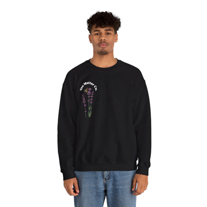 Crewneck: Smile Today-Lavender