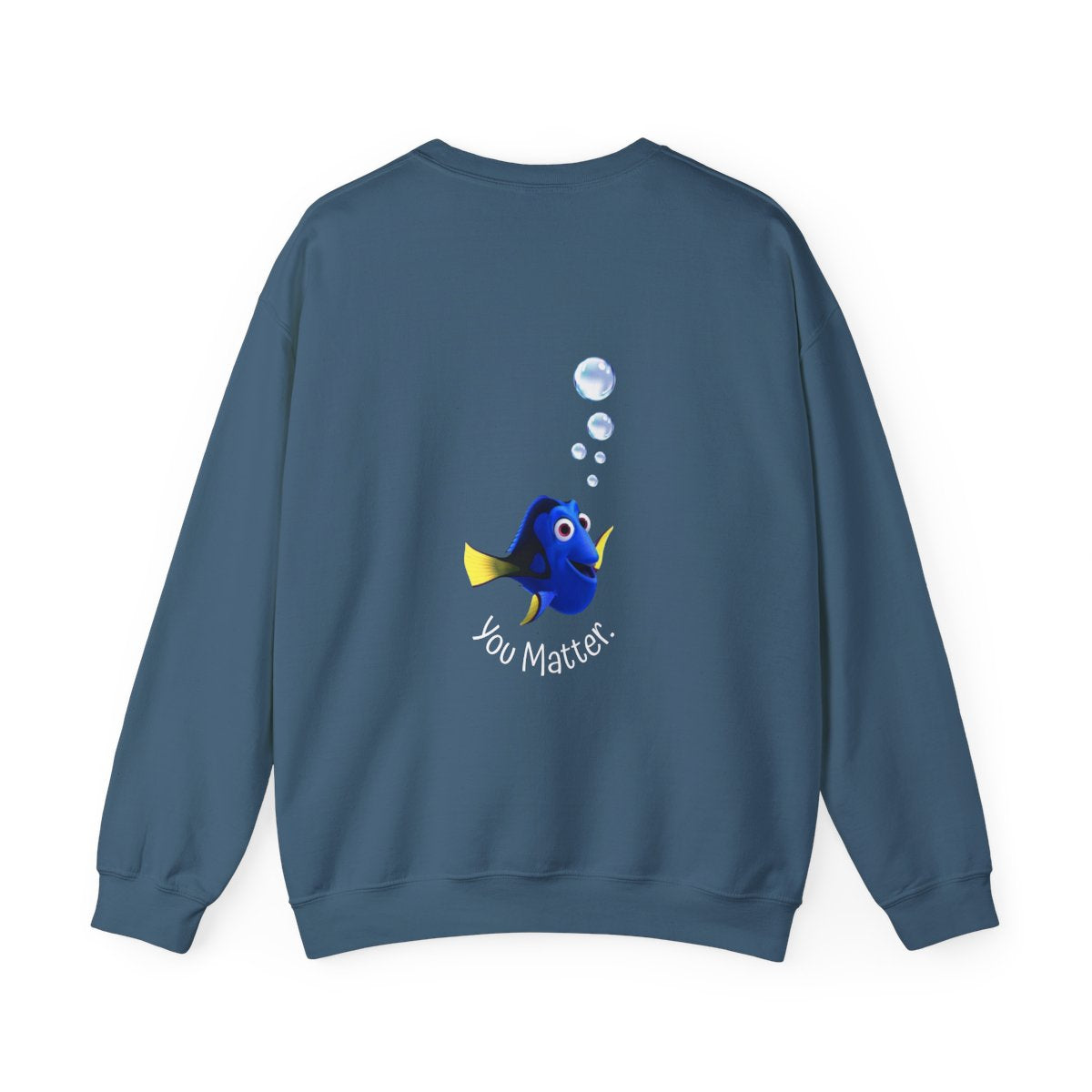 Crewneck: Just Keep Swimming-Fish