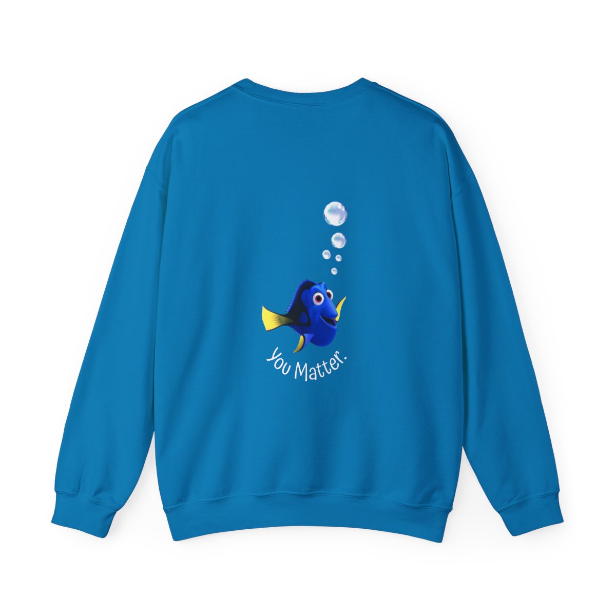 Crewneck: Just Keep Swimming-Fish