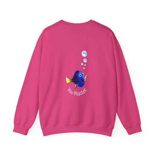 Crewneck: Just Keep Swimming-Fish
