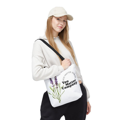You Matter Co. Tote Bag: Lavender