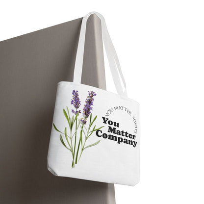 You Matter Co. Tote Bag: Lavender