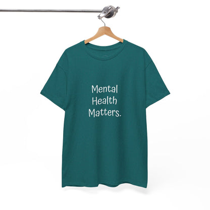 T-Shirt: Mental Health Matters-Flowers