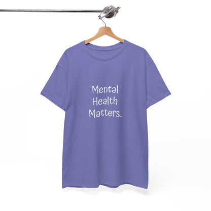 T-Shirt: Mental Health Matters-Flowers