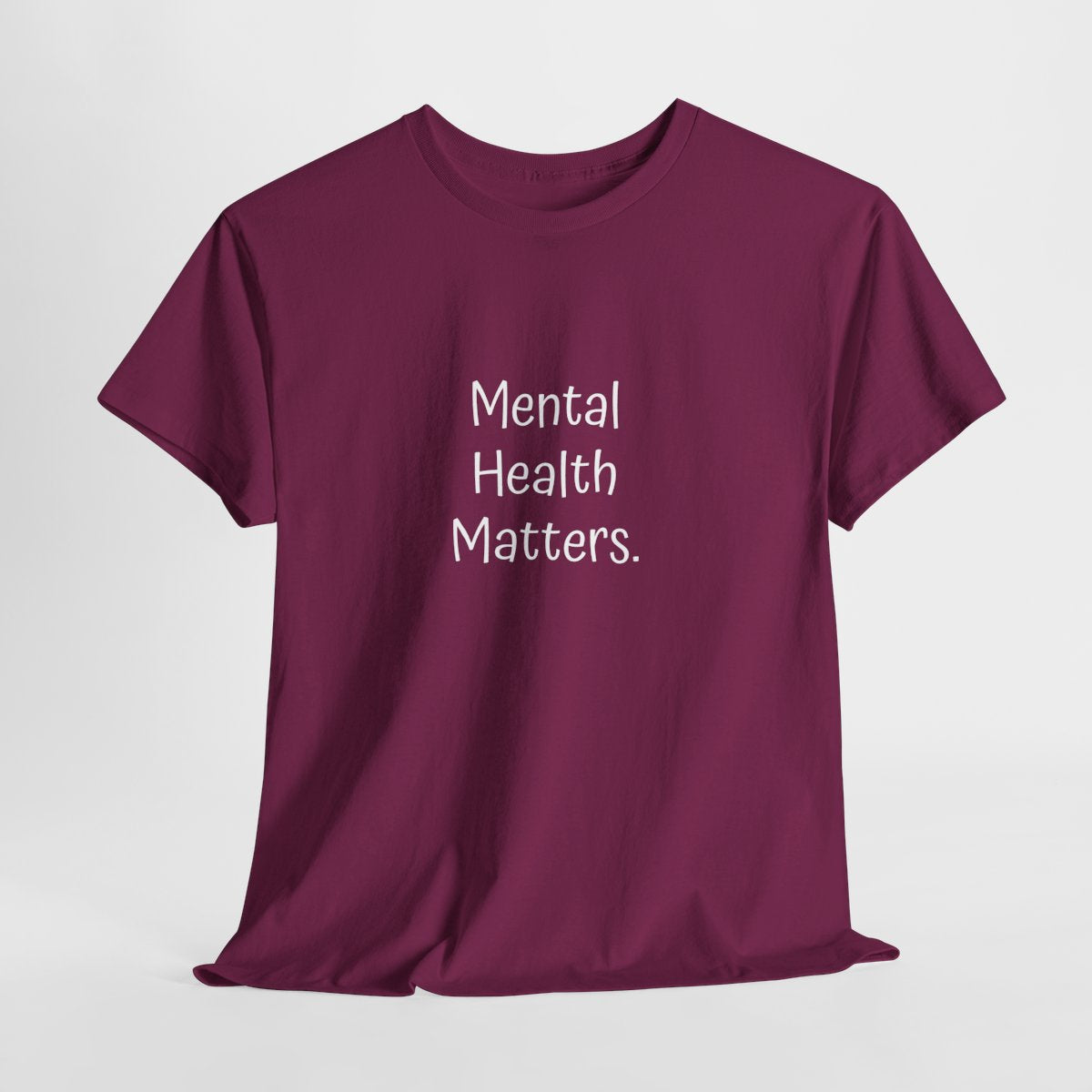 T-Shirt: Mental Health Matters-Flowers