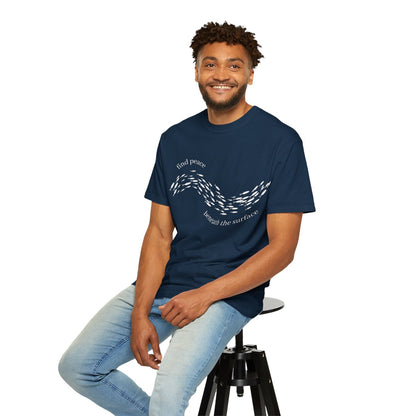 T-Shirt: Find Peace Beneath The Surface-Fish