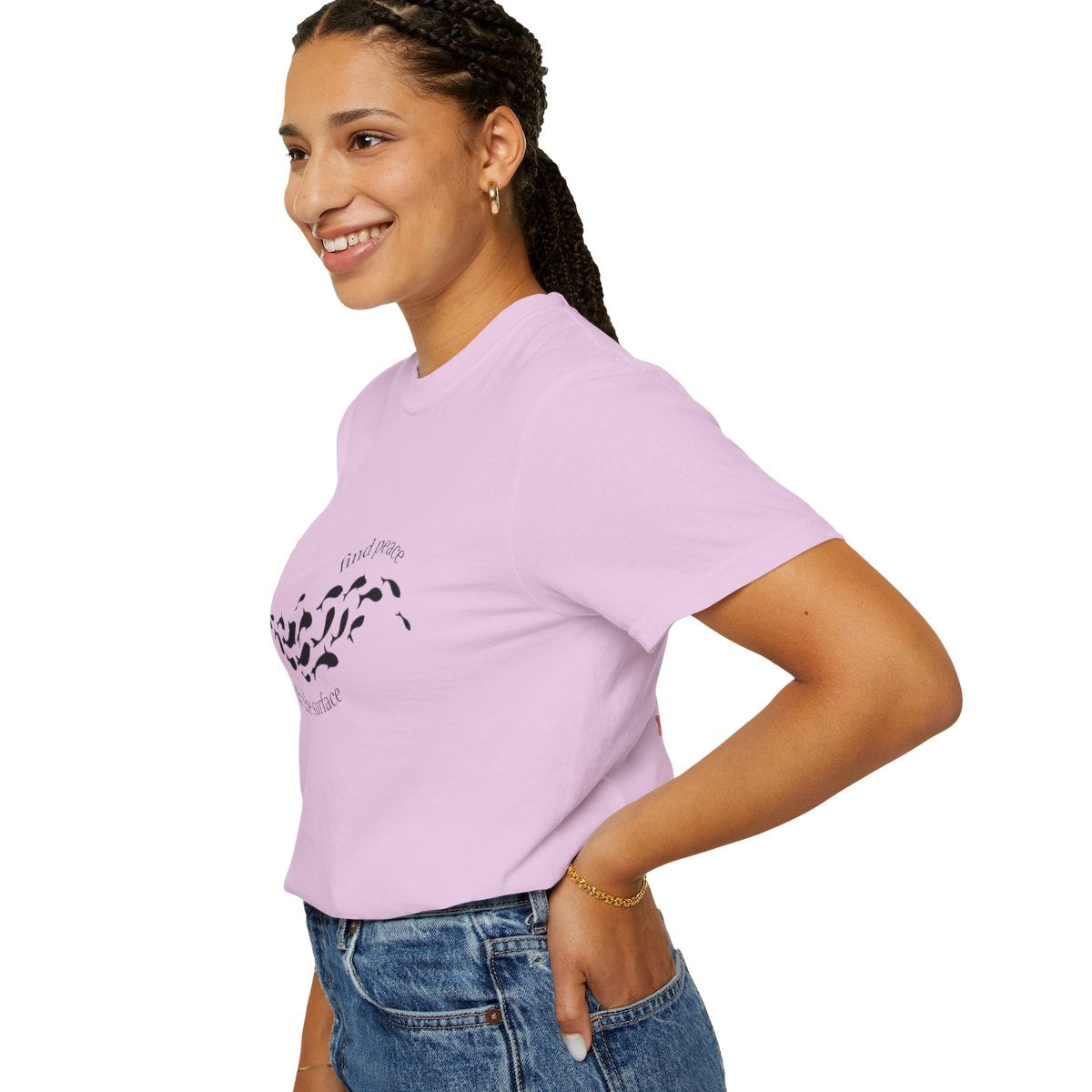 T-Shirt: Find Peace Beneath The Surface-Fish