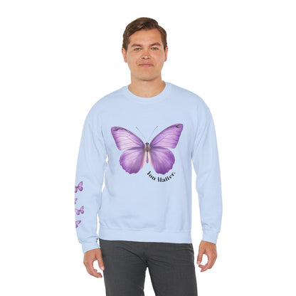 Crewneck: Butterfly Design/Sleeve Design-You Matter