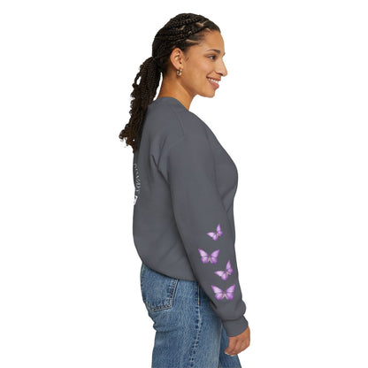 Crewneck: Butterfly Design/Sleeve Design-You Matter